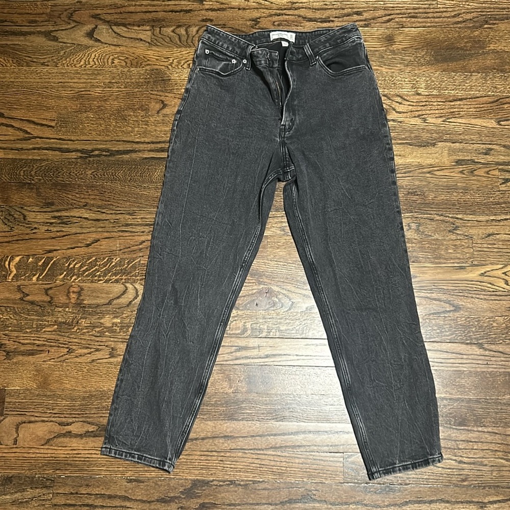 Abercrombie & Fitch, curve love, the mom high rise, long